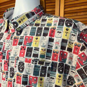 WILLIAM MURRAY GUITAR PEDAL TO THE METAL PERFORMANCE GOLF SHIRT - SIZE 2XL